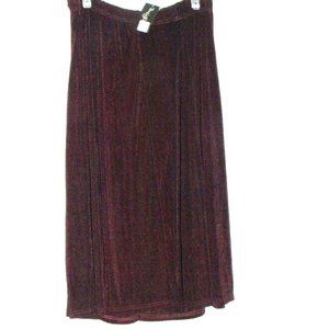 The Magic Scarf Long Brown Skirt  (NEW)  #